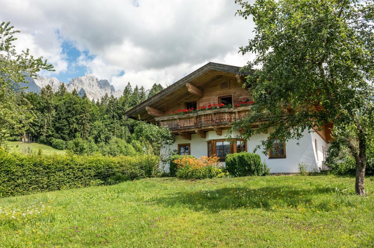 Chalet Gluecklich Sein... Ellmau Bagian luar foto