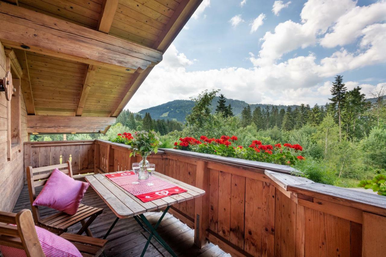 Chalet Gluecklich Sein... Ellmau Bagian luar foto